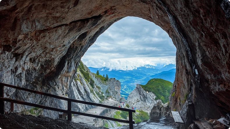 Eingang Eisriesenwelt, Salzburg
