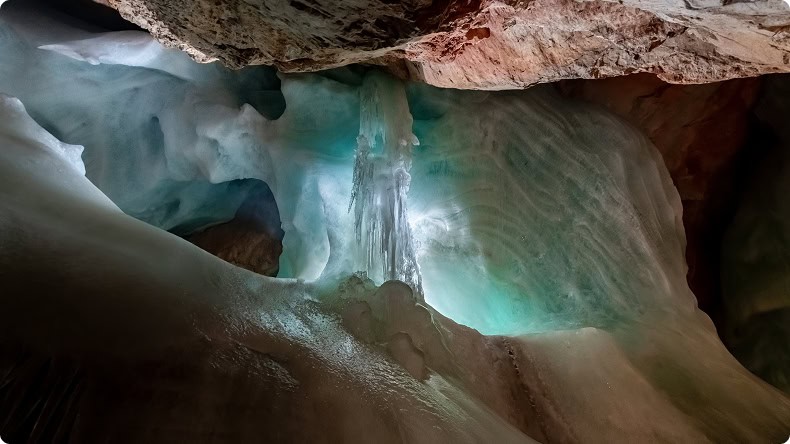 Eiszapfen, Eisriesenwelt, Salzburg