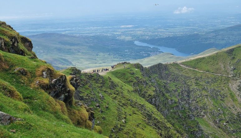 Mount Snowdon in Wales, Großbritannien