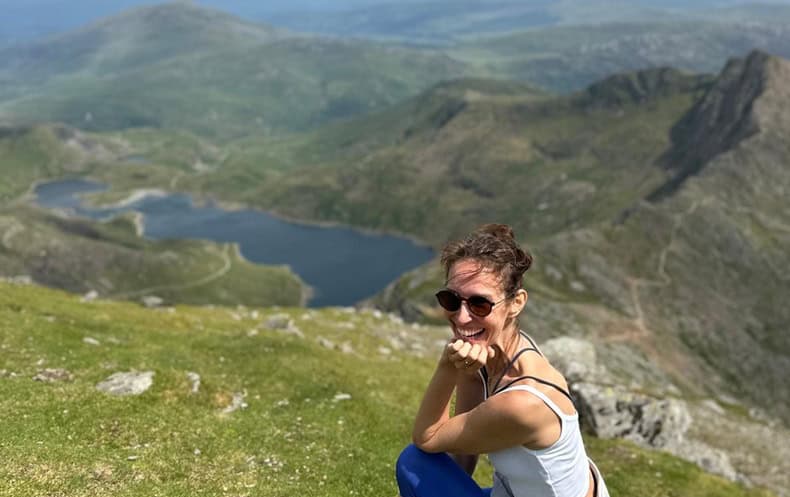 Mount Snowdon Gipfel, Wales