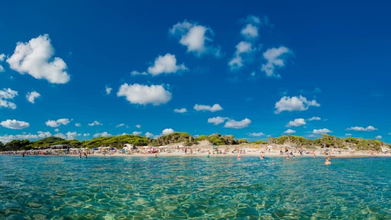 Spanien, Ibiza, Platja de Ses Salines