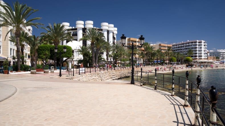 Spanien, Ibiza, Santa Eulària des Riu