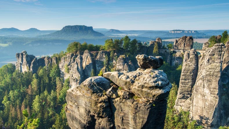Sächsische Schweiz Elbsandsteingebirge Bastei