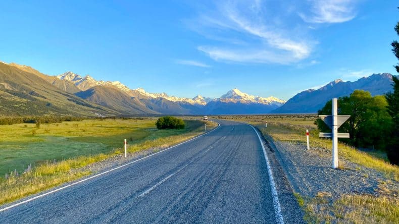 Neuseeland mit dem Camper auf dem Highway