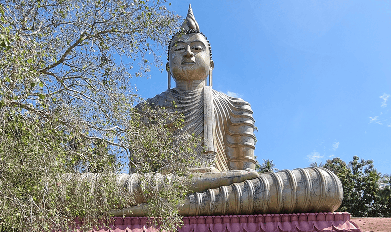 Wewurukannala Vihara Temple in Dikwella, Sri Lanka