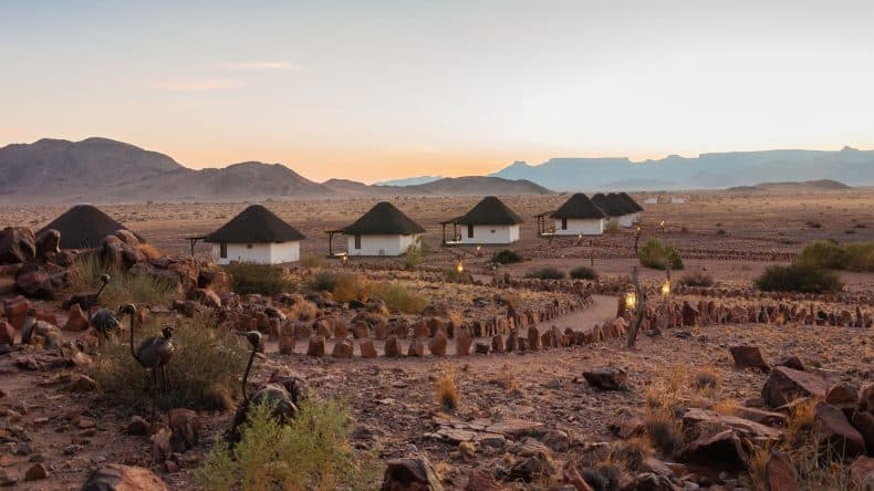 Lodges in der Namib Wüste