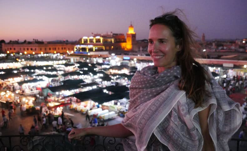 Djemaa el-Fnaa in Marrakesch