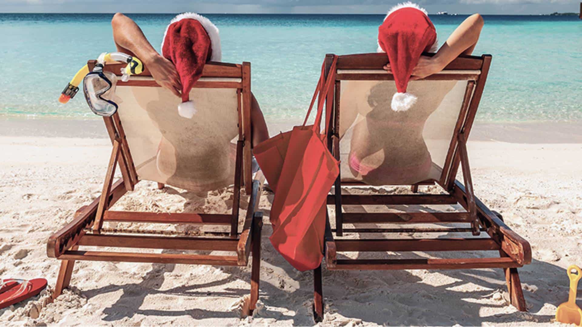 Weihnachten am Strand