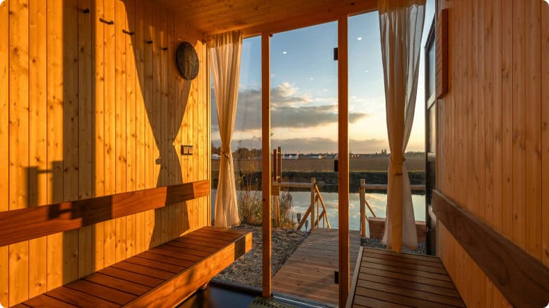 Wellnesshotel Holzhütte