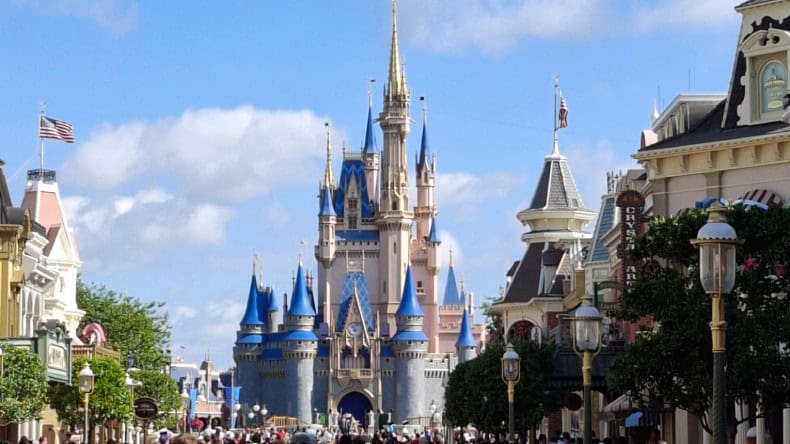 Blick auf den Palast im Disney World Resort, Orlando