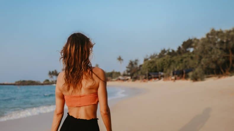 Sonnenstrand auf Sri Lanka
