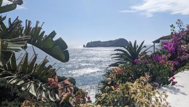 Blick von Sao Miguel auf eine Nachbarinsel