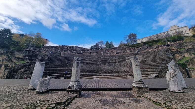 Antikes Theater Lyon Frankreich