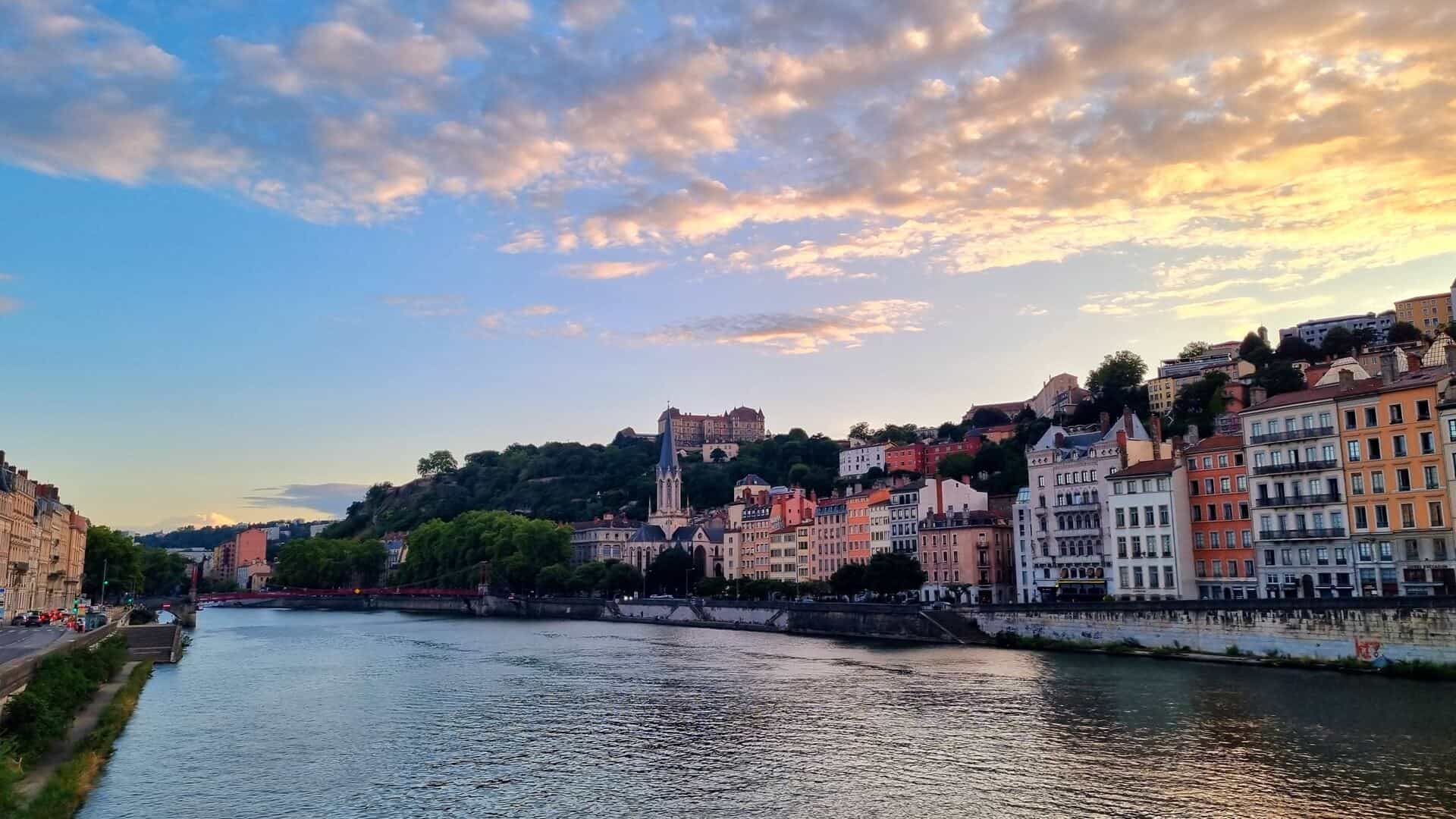 Lyon Altstadt Frankreich