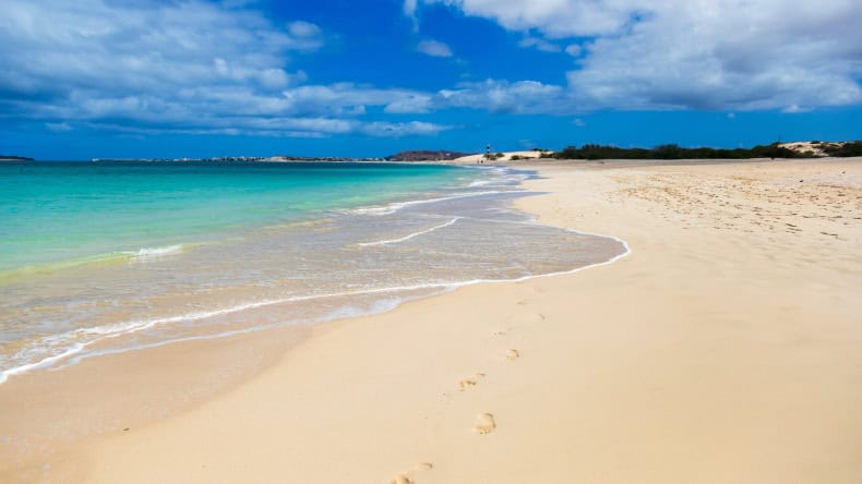 Der Strand Praia Carlota auf der Insel Boa Vista