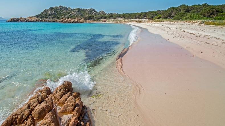 Sardinien Strand: Spiaggia Rosa