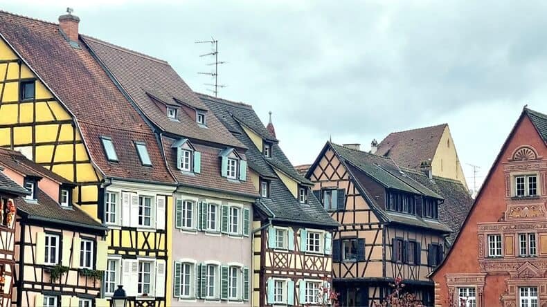 Fachwerkhäuser im Elsass