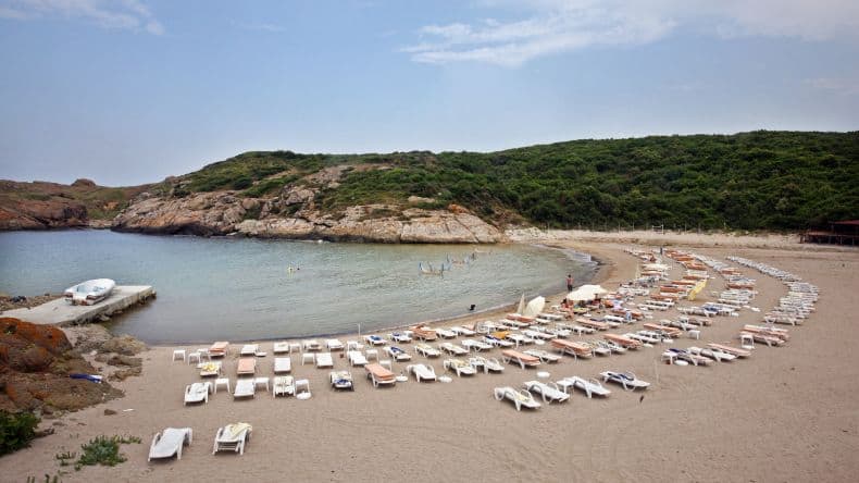 Istanbul Strand: Golden Beach Rumeli Feneri, Sariyer