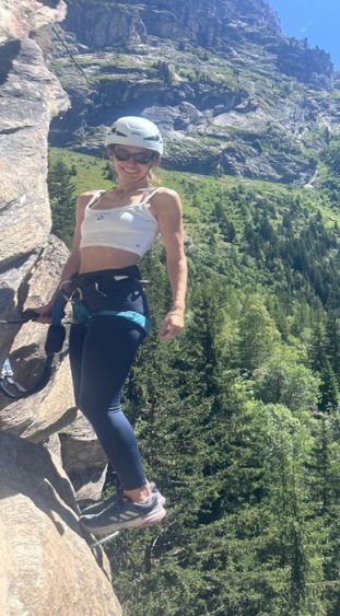 Via Ferrata de la Cascade de la Fraîche in Pralognan-la-Vanoise