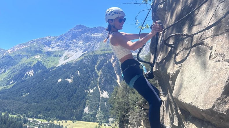Via Ferrata de la Cascade de la Fraîche in Pralognan-la-Vanoise