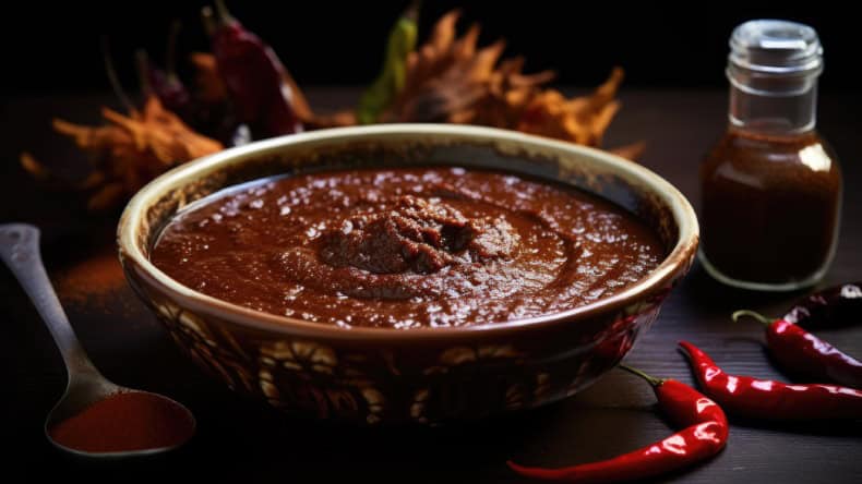 Mexikanische Soße - Mole genannt.