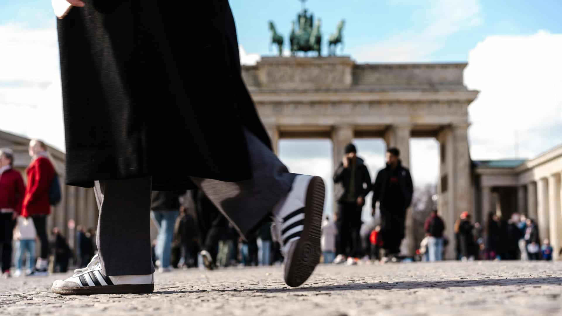 Berlin Brandenburger Tor Fußgaänger