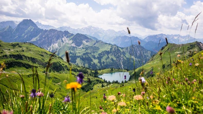 Seealpsee in den Allgäuer Bergen
