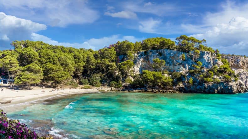 Cala Macarella Beach Menorca, Balearen