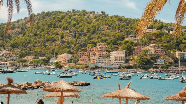 Bucht in Spanien: Port de Soller
