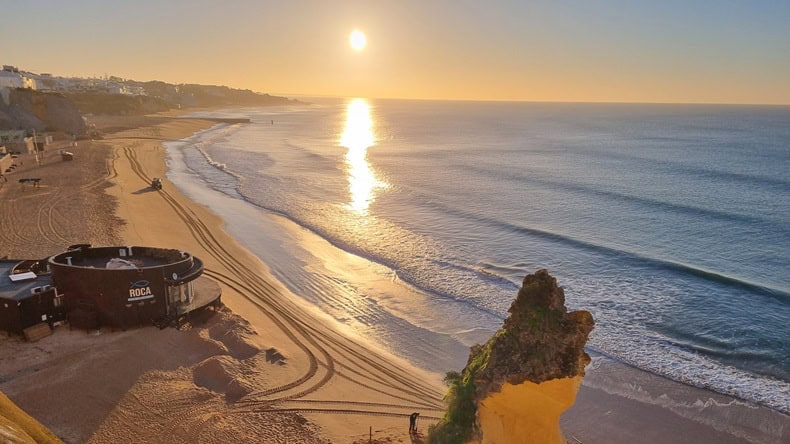 Albufeira an der portugiesischen Algarve