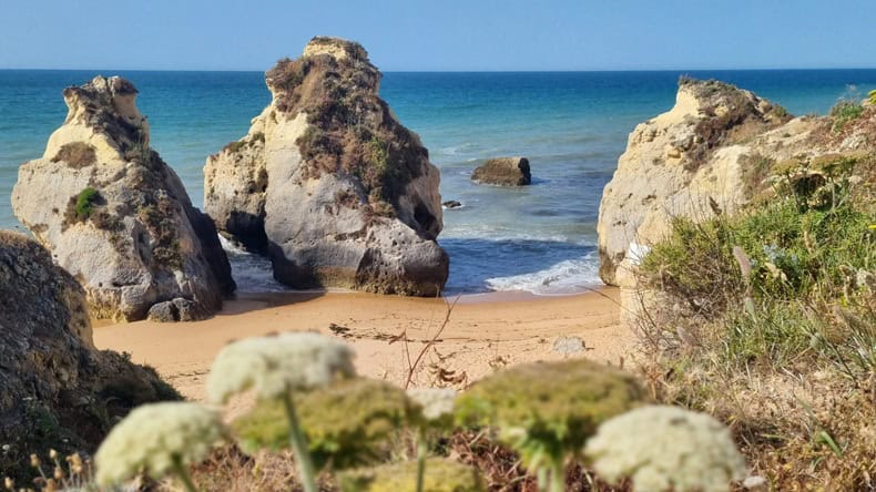 Felsformationen an der Algarve