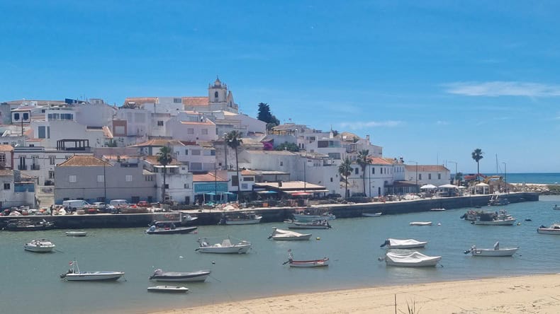 Ferragudo an der Algarve