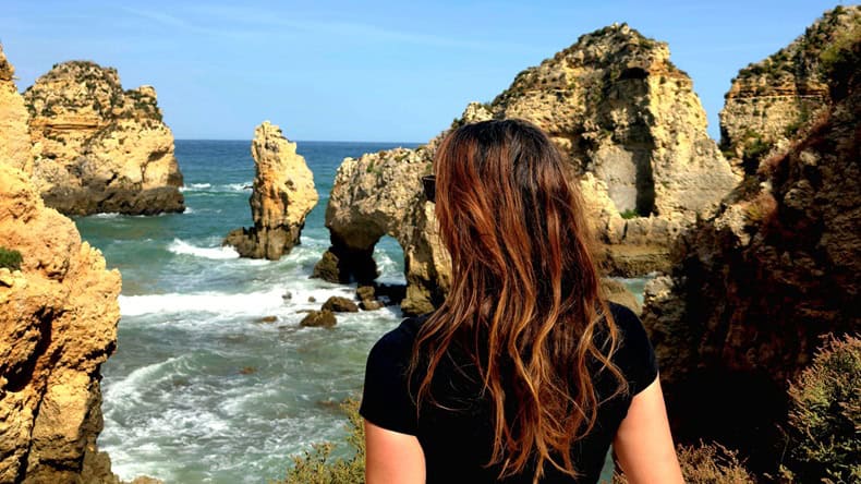 Aussicht auf die Ponta da Piedade nahe Lagos