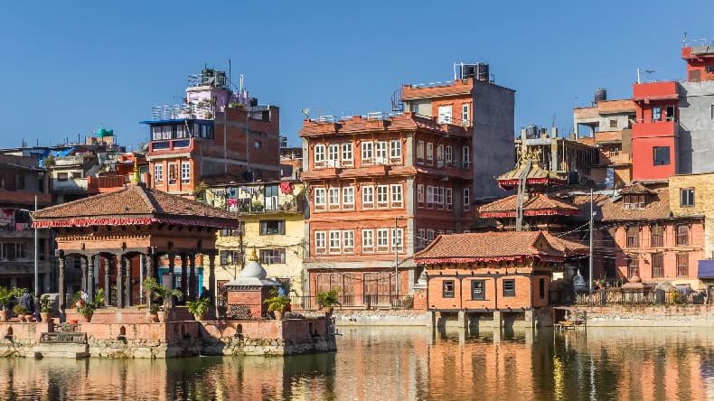 Panorama von Patan