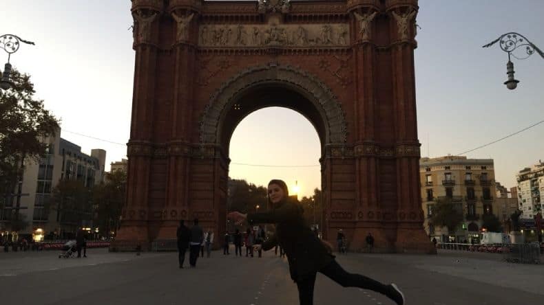 Arc de Triomf in Barcelona