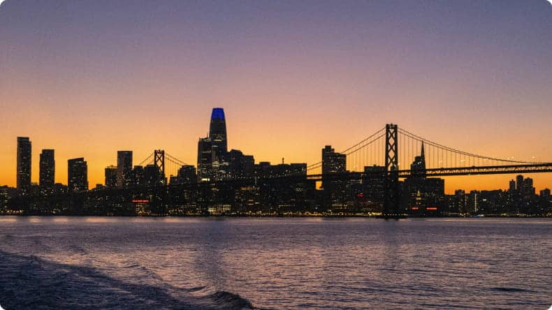 Sonnenuntergang San Fransisco