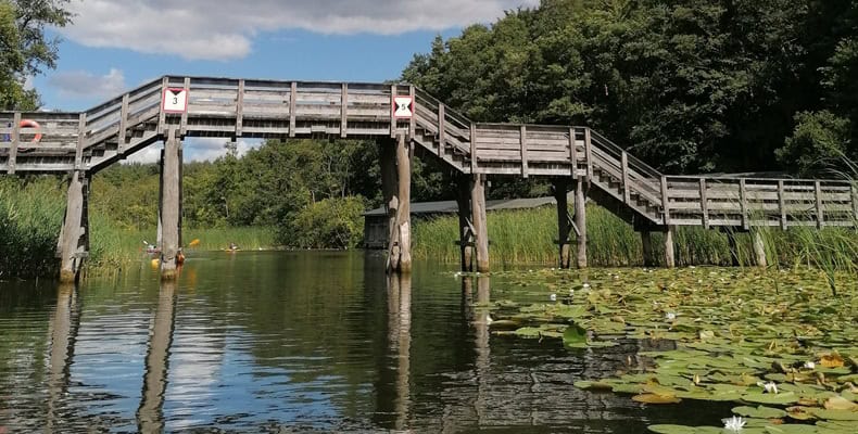 Hohe Brücke in Fleeth