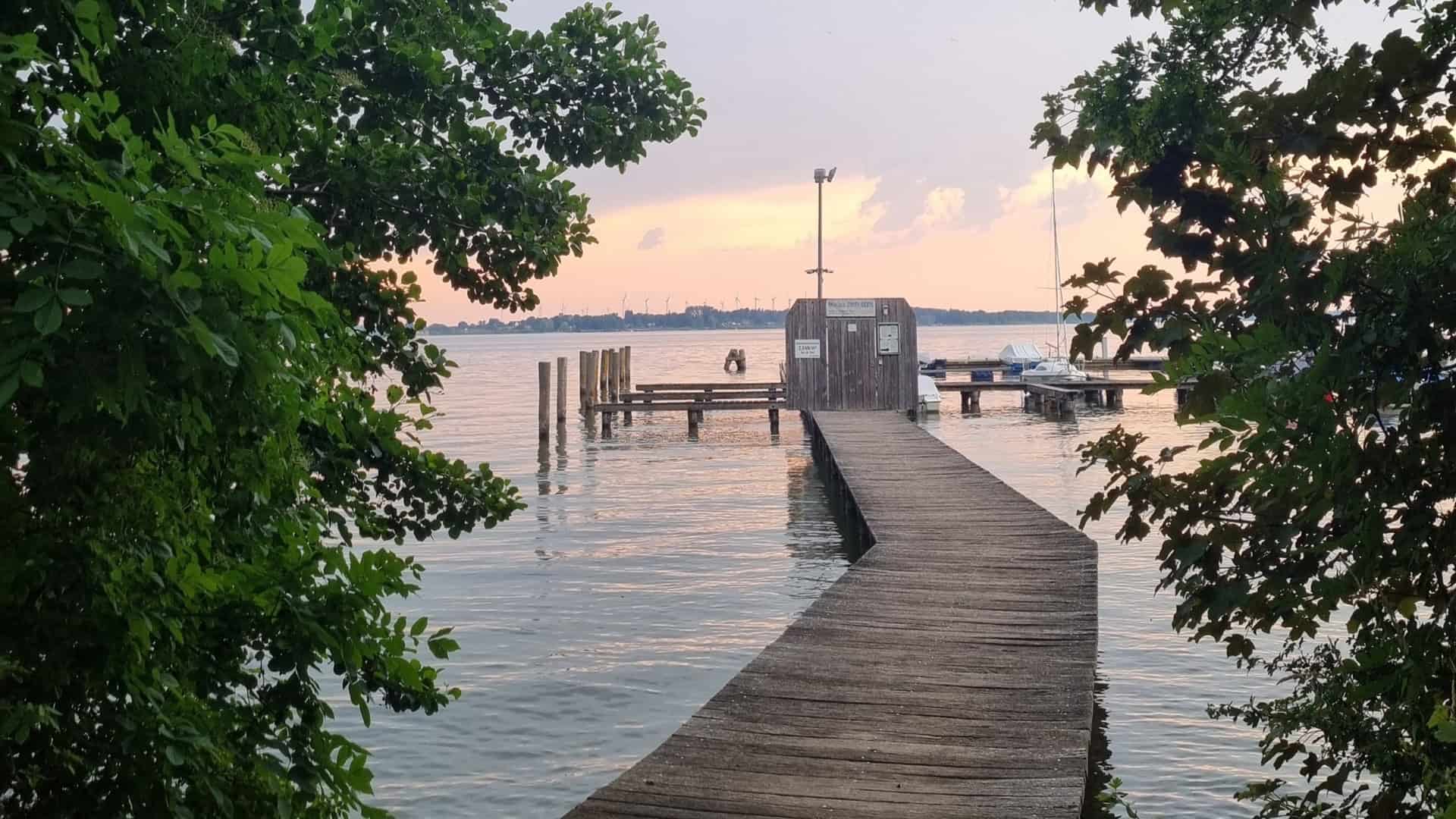 Plau am See an der Mecklenburger Seenplatte