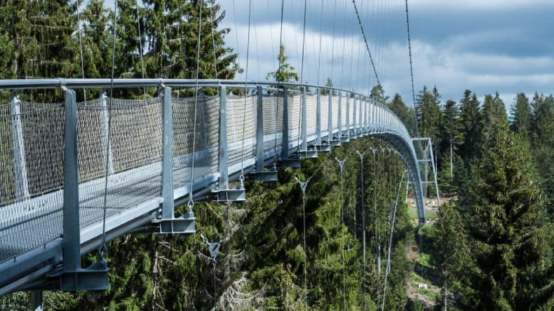 Hängebrücke WildLine bei Bad Wildbad