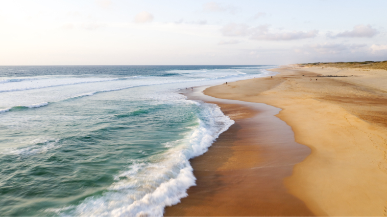Frankreich, Hossegor, Strand, Meer