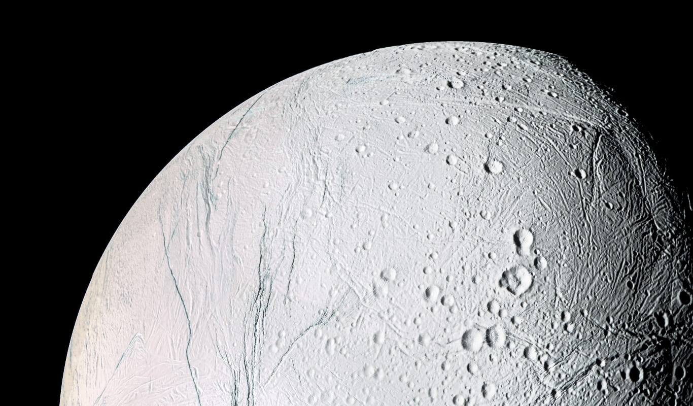 Der Mond Enceladus
