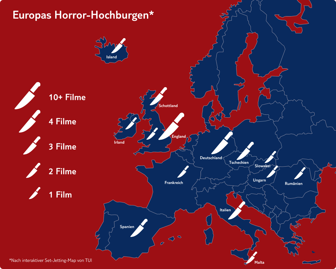 Infografik map horror hochburgen