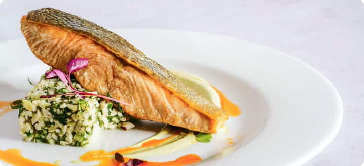 tui ostsee fischrestaurants lachsgericht