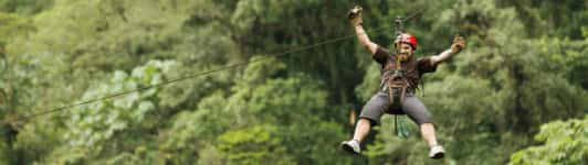 Ziplining