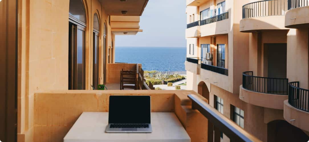 TUI Workation Hotel Balkon