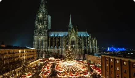tui Weihnachtsmarkt am Kölner Dom